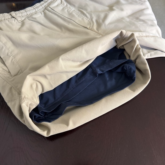 Birddogs MEDIUM SHORT Tan Boom For Your Boomstick Classic Lined Athletic Shorts - Picture 3 of 7